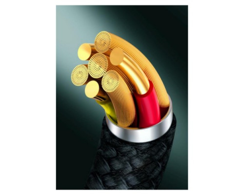 Кабель XO NB-Q236B Braided Type-c to TYPE-C 60W Data Cable Чорний mag-69206808342591037