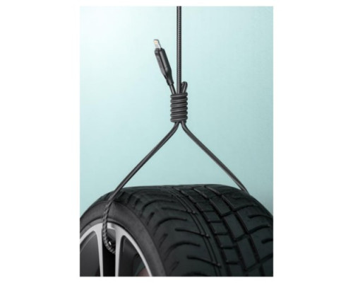 Кабель XO NB-Q236B Braided Type-c to TYPE-C 60W Data Cable Чорний mag-69206808342591037