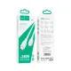 PD Кабель HOCO X93 Force 240W fast charging data cable Type-C to Type-C 2m. White mag-6931474790743144005
