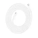 PD Кабель HOCO X93 Force 240W fast charging data cable Type-C to Type-C 2m. White mag-6931474790743144005
