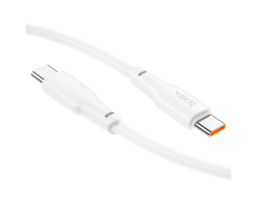 PD Кабель HOCO X93 Force 100W fast charging data cable Type-C to Type-C 1m. White mag-69314747907121966