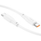 PD Кабель HOCO X93 Force 100W fast charging data cable Type-C to Type-C 1m. White mag-69314747907121966