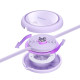 PD кабель Baseus Free2Draw Mini Retractable Charging Type-C to Type-C 100W 1m Purple P10364500511-00 mag-693217264754456137