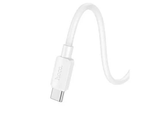PD Кабель HOCO X96 Hyper 60W fast charging data cable Type-C to Type-C(L=0.25M) White mag-6942007609456146154