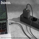PD Кабель HOCO X86 Type-C to Type-C Spear 60W silicone charging data cable 1m Black mag-693147477801762027