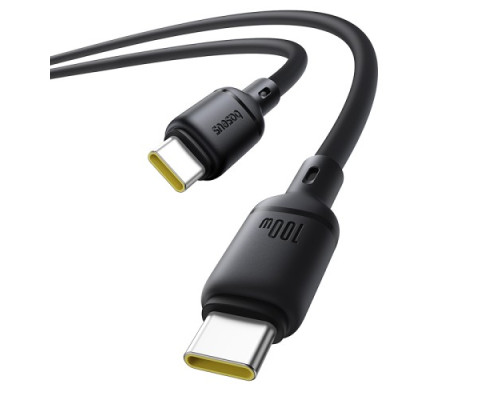 PD Кабель Baseus Silky Series Type-C to Type-C 100W 2m Black P10377704113-01 mag-6932172668907107253