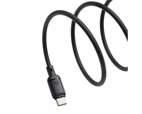 PD Кабель Baseus Silky Series Type-C to Type-C 100W 2m Black P10377704113-01 mag-6932172668907107253