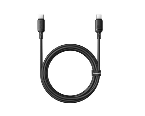 PD Кабель Baseus Silky Series Type-C to Type-C 100W 2m Black P10377704113-01 mag-6932172668907107253