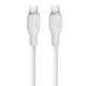 PD кабель Baseus Pudding Series Fast Charging Cable Type-C to Type-C 100W 2m White P10355702221-01 mag-693217263401854584