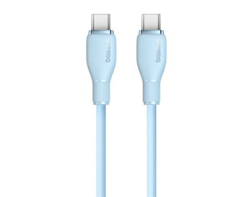 PD кабель Baseus Pudding Series Fast Charging Cable Type-C to Type-C 100W 2m Blue P10355702311-01 mag-693217263403254710