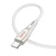 PD Кабель HOCO U133 Monte 60W charging data cable Type-C to Type-C 1,2m. Gray mag-6942007618328144365
