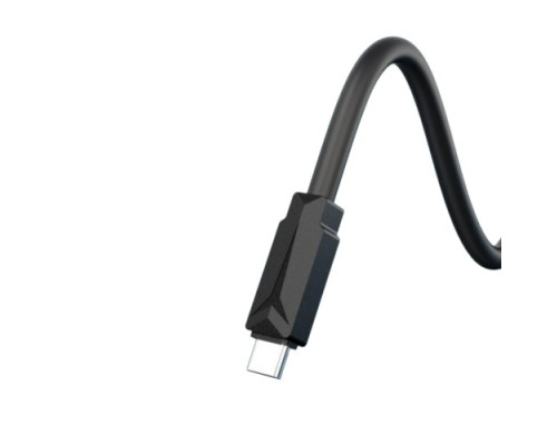 Кабель XO NB-Q233B Type-c to Type-C 60W Data Cable Чорний mag-69206808341121039