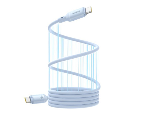 PD кабель Baseus PicoGo Magnetic Liquid Silicone Type-C to Type-C 240W 1m Blue P10376800311-00 mag-6932172677480135348