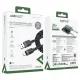 USB Кабель ACEFAST C14-04 USB to Type-C spring charging data cable 3A 1,2m Black mag-6974316283713153284