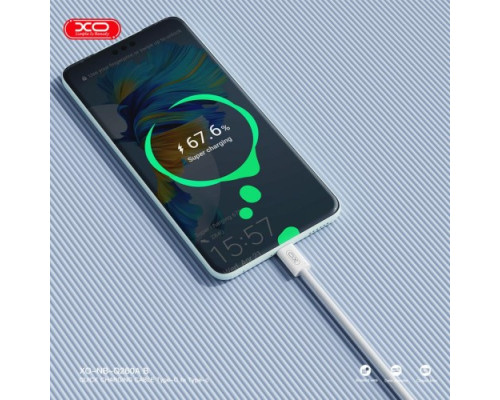 Кабель XO NB-Q260B iPhone15 Type-c to Type-c PD60W/1.5m Білий mag-69206808535951004