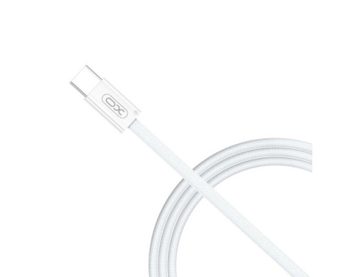 Кабель XO NB-Q260B iPhone15 Type-c to Type-c PD60W/1.5m Білий mag-69206808535951004