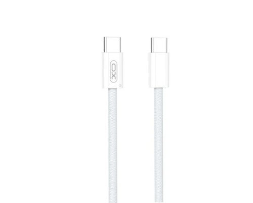Кабель XO NB-Q260B iPhone15 Type-c to Type-c PD60W/1.5m Білий mag-69206808535951004