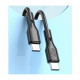 Кабель XO NB-Q231B Rock Series Type-c to Type-C 60W Data Cable Чорний mag-69206808334981040