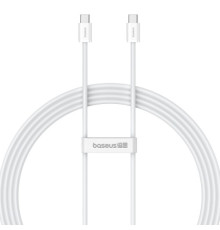 PD кабель Baseus Superior Series2 Fast Charging Cable Type-C to Type-C 100W 2m White P10365200211-04 mag-6932172649180128954