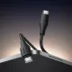 PD Кабель HOCO X124 Bien 60W silicone charging data cable C to C/1m White mag-6942007664455153978