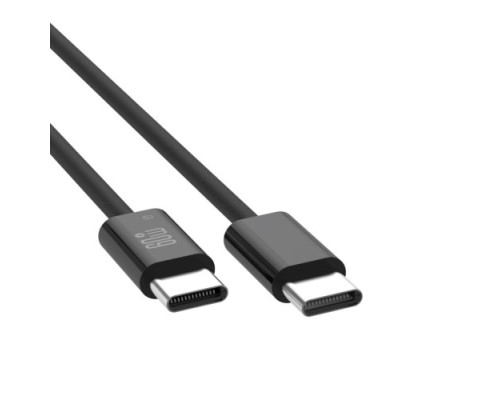 Кабель XO NB-Q273 woven style type-c to type-c charging cable 60W Чорний mag-69206808577221506