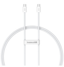 PD кабель Baseus Superior Series2 Fast Charging Cable Type-C to Type-C 100W 1m White P10365200211-03 mag-6932172649197128955