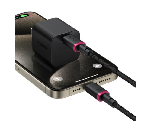 PD кабель Baseus Dura Series Type-C to Type-C 100W 1m Black-red P10377803U01-01 mag-6932172669829107256