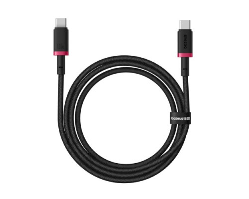 PD кабель Baseus Dura Series Type-C to Type-C 100W 1m Black-red P10377803U01-01 mag-6932172669829107256