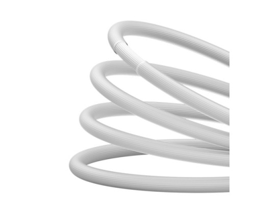 PD кабель Baseus CoolPlay Series Fast Charging Cable Type-C to Type-C 100W 1m White CAKW000202 mag-6932172626655130549