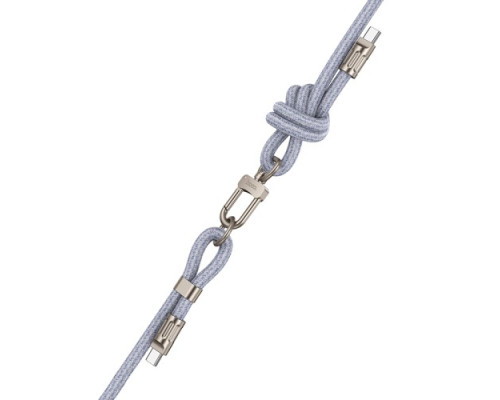 PD Кабель - Шнурок для браслета HOCO GH7 Elegant з регулюванням довжини C to C Blue mag-6942007631044137296