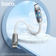 PD Кабель HOCO U136 Prize 60W charging data cable C to C 1,2m. White mag-6942007632348132407