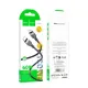 PD Кабель HOCO X109 Energy 60W silicone charging data cable Type-C to Type-C 60W/3m Black mag-6942007636377144196