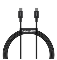PD кабель Baseus Superior Series Fast Charging Data Cable Type-C to Type-C 100W 1m Black CATYS-B01 mag-695315620843856199