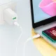 PD Кабель HOCO X93 Force 60W fast charging data cable Type-C to Type-C 2m. White mag-6931474790705151115