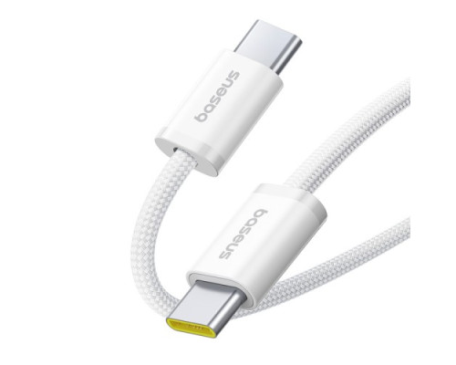 PD кабель Baseus Dynamic 4 Fast Charging Type-C to Type-C 100W 1m White P10381400211-00 mag-6932172678524135353