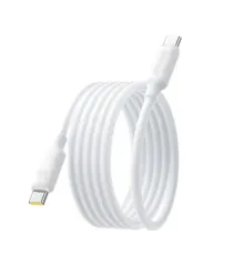 PD кабель Baseus Foamed Silicone Pro Magnetic Tipe-C to Type-C 100W 1m White E0426D01 mag-6932172694302145759