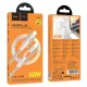 PD Кабель HOCO U144 New 60W charging data cable C to C Gold mag-6942007659611153779
