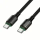 PD Кабель HOCO X127 Exceed 60W charging data cable C to C Black mag-6942007675611153967