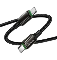 PD Кабель HOCO X127 Exceed 60W charging data cable C to C Black mag-6942007675611153967