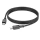 PD Кабель HOCO X101 Assistant 60W silicone charging data cable Type-C to Type-C Black mag-6942007604093154184