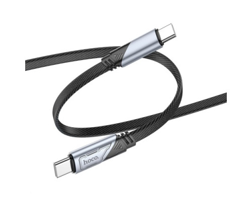 PD Кабель HOCO U119 Machine 60W charging data cable Type-C to Type-C 1,2m Black mag-694200760502158026