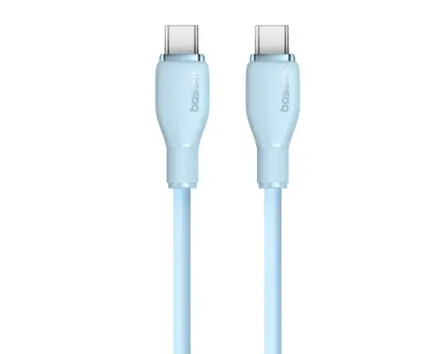 PD кабель Baseus Pudding Series Fast Charging Cable Type-C to Type-C 100W 1.2m Blue P10355702311-00 mag-6932172633998146017