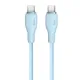 PD кабель Baseus Pudding Series Fast Charging Cable Type-C to Type-C 100W 1.2m Blue P10355702311-00 mag-6932172633998146017
