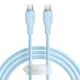 PD кабель Baseus Pudding Series Fast Charging Cable Type-C to Type-C 100W 1.2m Blue P10355702311-00 mag-6932172633998146017