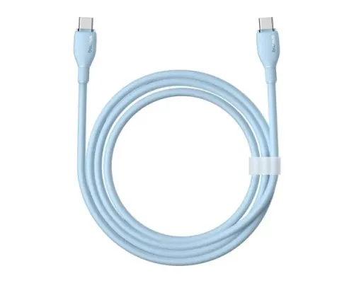PD кабель Baseus Pudding Series Fast Charging Cable Type-C to Type-C 100W 1.2m Blue P10355702311-00 mag-6932172633998146017