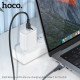 PD Кабель HOCO X109 Energy 60W silicone charging data cable Type-C to Type-C 60W/1m Black mag-6942007636261136643