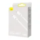 PD кабель Baseus Superior Series Fast Charging Data Cable Type-C to Type-C 100W 2m White CATYS-C02 mag-6953156208469147503