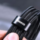 PD кабель Baseus Cafule PD2.0 100W Type-C For Type-C cable (20V 5A)2m Red+Black CATKLF-AL91 mag-695315621637257750