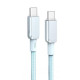 Кабель XO NB-Q250B PD 60W/1m Type-C to Type-C Fast Charging Синій mag-6920680844661966