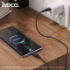 PD Кабель HOCO X90 Cool silicone charging data cable PD-to-Type-C 3A/PD60W/1m. Black mag-6931474788467138990